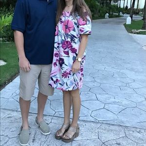 Off-the-shoulder Loft Dress